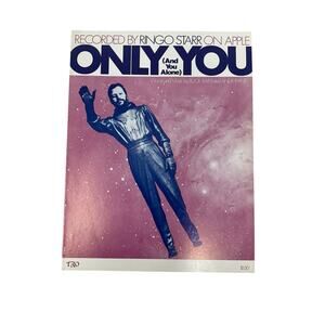 Only You And You Alone Sheet‎ Music Ringo Starr Buck Ram Ande Rand